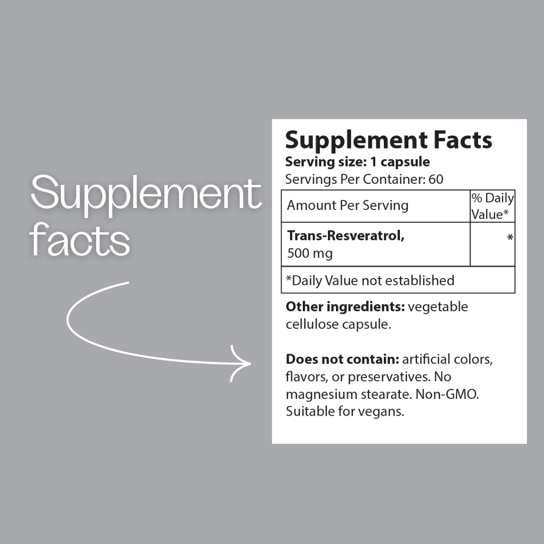 Resveratrolis 600mg